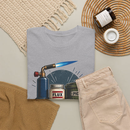 I Run on Propane, Flux & Pickle – Jeweler T-Shirt