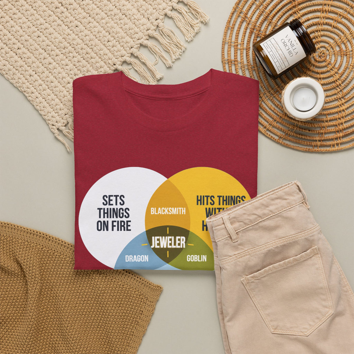 I Am a Jeweler – Venn Diagram T-Shirt