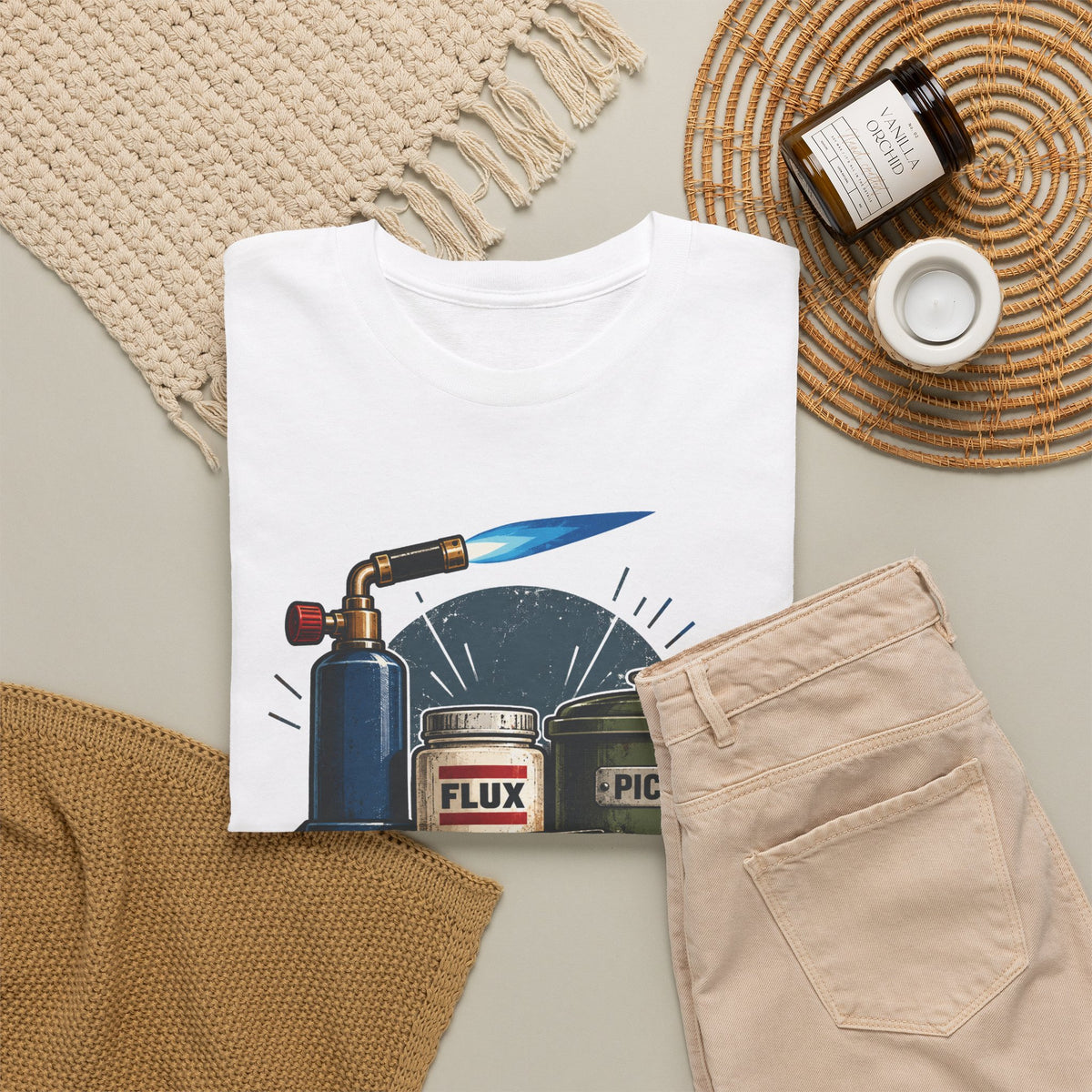 I Run on Propane, Flux & Pickle – Jeweler T-Shirt