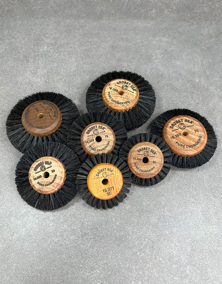 16-3XX = Wood Hub Bristle Brushes