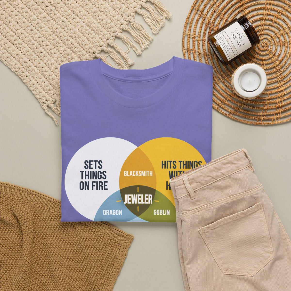 I Am a Jeweler – Venn Diagram T-Shirt