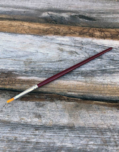 16-297 = Synthetic Fiber Sable Brush Flat #2