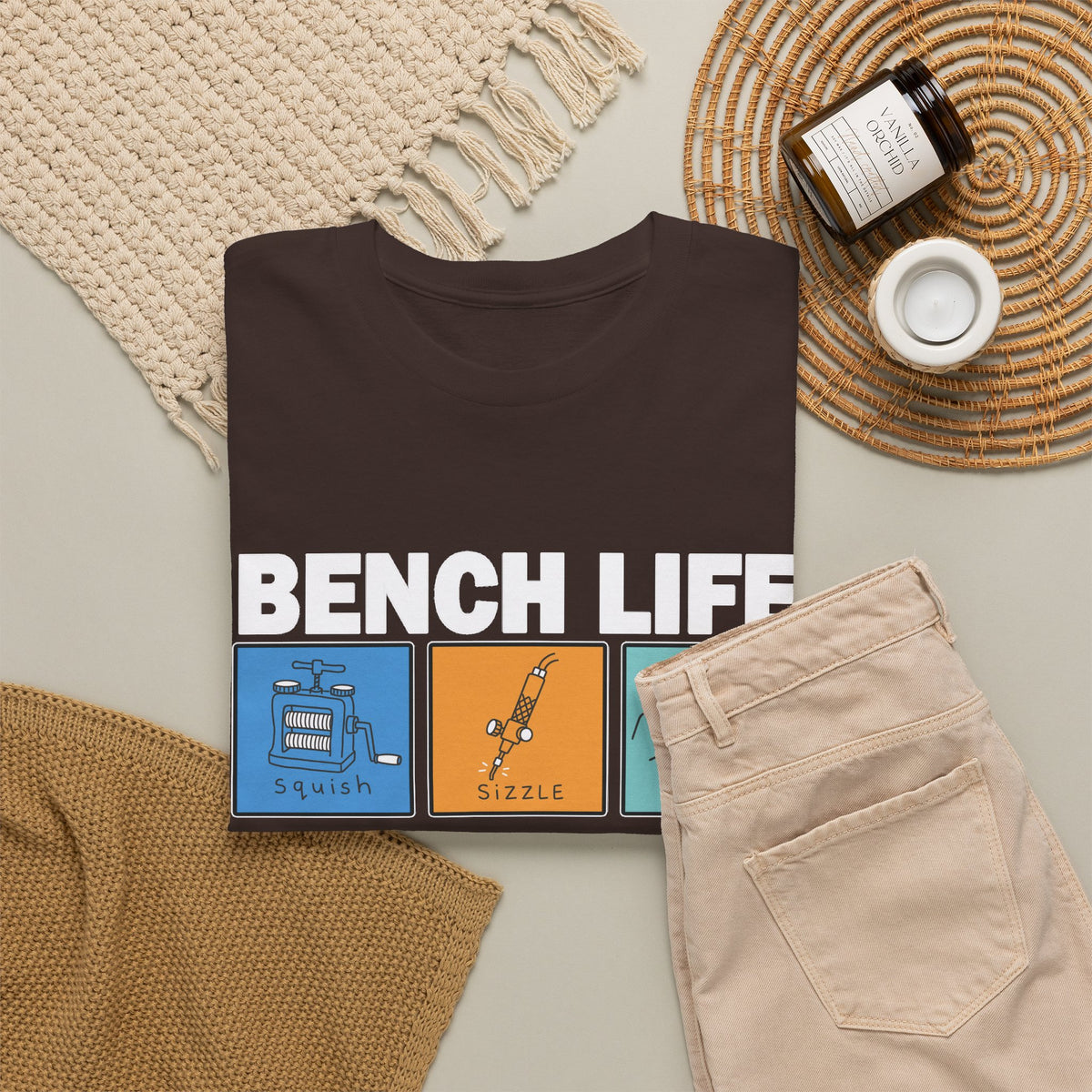 Bench Life – Squish, Sizzle, Shine T-Shirt
