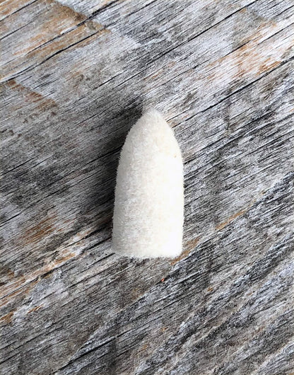 17-271 = Unmounted Felt Points 1/4''x1/2'' Hard  (Pkg of 10)