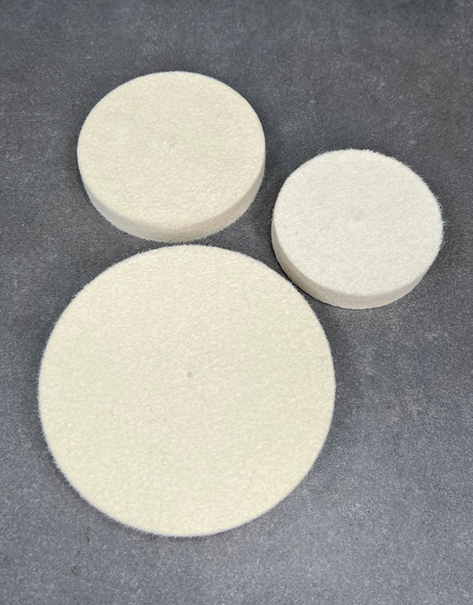 17-4XX = Square Edge Medium Felt Buff
