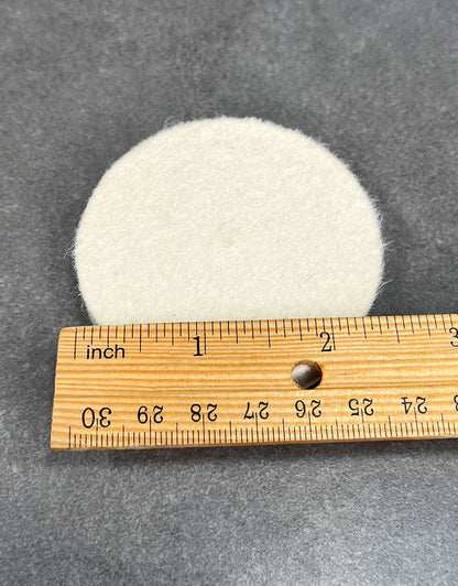 17-4XX = Square Edge Medium Felt Buff