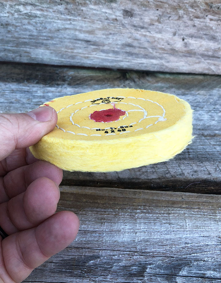 Yellow Treated Muslin Buffs (17.55X)