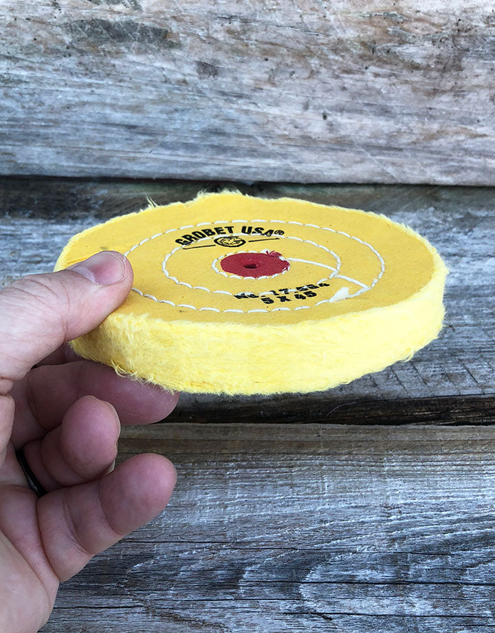 Yellow Treated Muslin Buffs (17.55X)