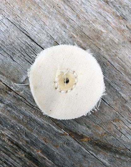 17-616 = Unmounted Muslin Mini Buffs 1'' (Pkg of 6)