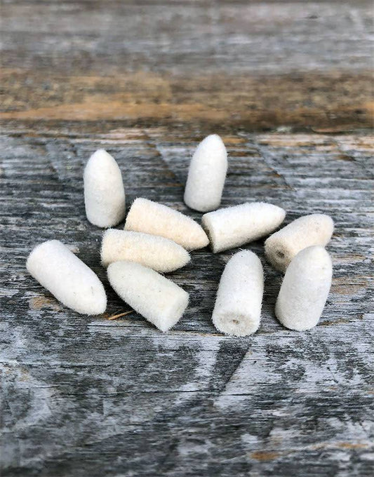 17-271 = Unmounted Felt Points 1/4''x1/2'' Hard  (Pkg of 10)