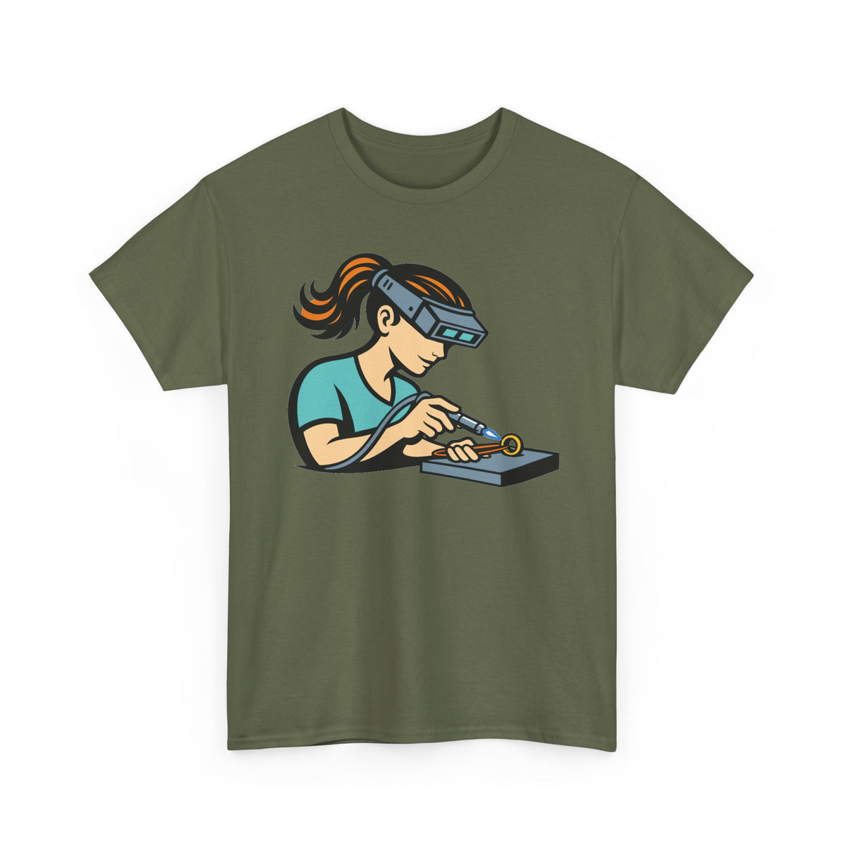Sally Silversmith – Jewelry Bench T-Shirt