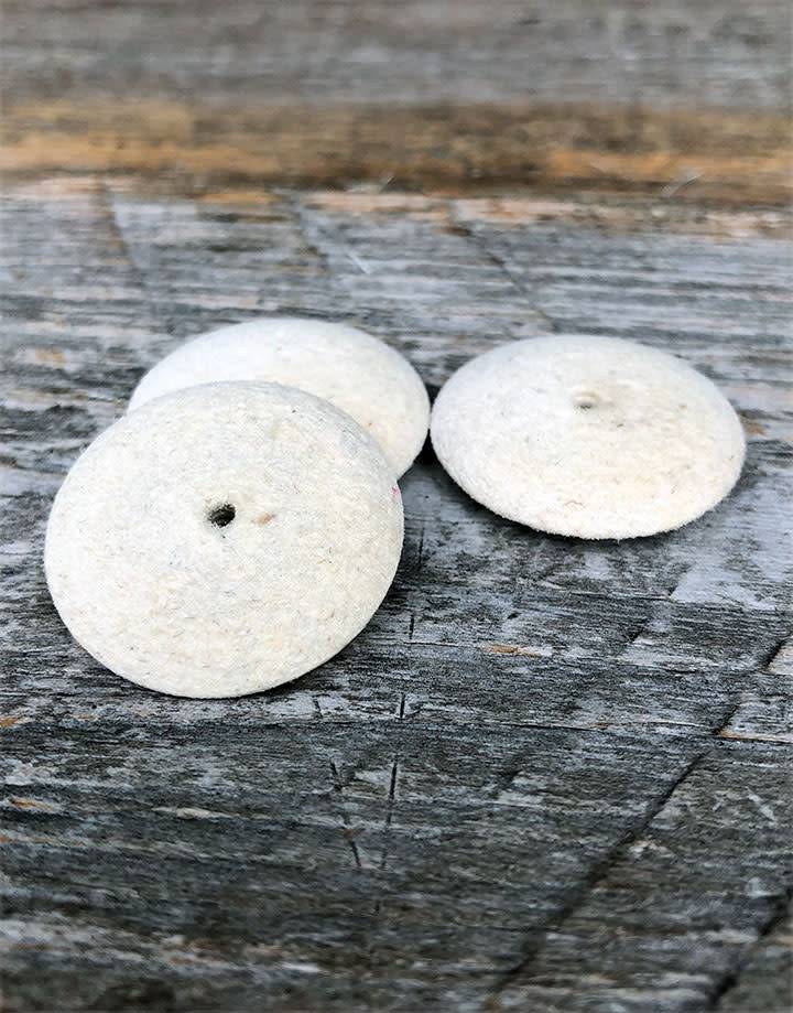 17-490 = Hard Felt Crevice Buff 1" x 1/4" (Pkg of 3)