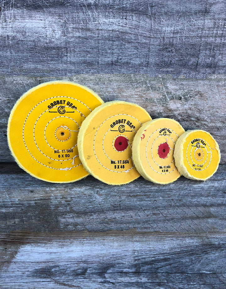 Yellow Treated Muslin Buffs (17.55X)