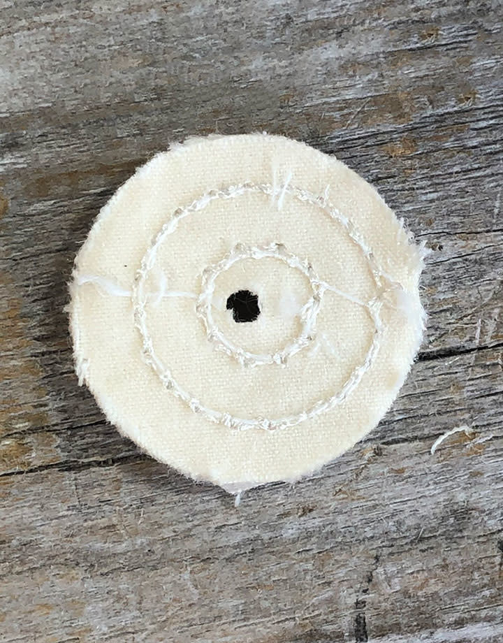 17-615 = Unmounted Muslin Mini Buffs 7/8'' (Pkg of 12)