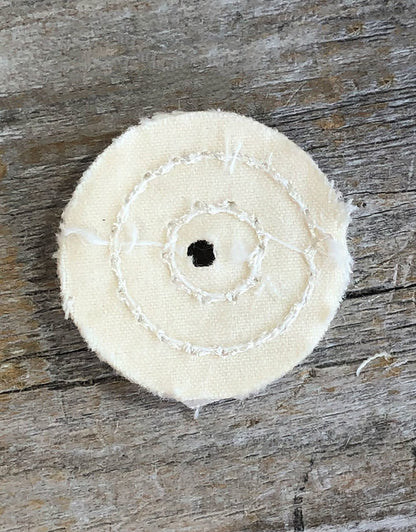17-615 = Unmounted Muslin Mini Buffs 7/8'' (Pkg of 12)