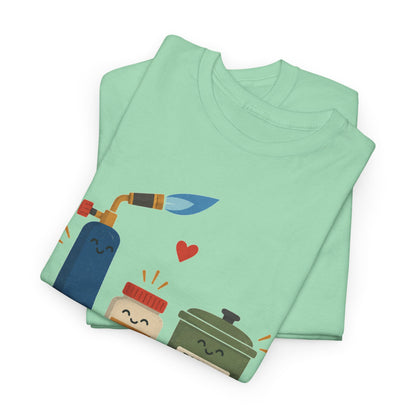 I Run on Propane, Flux, and Pickle – Metalsmith T-Shirt