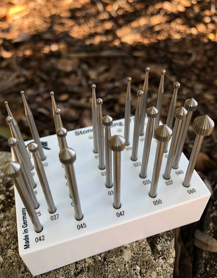 77.1499 = Setting Bur Set Tungsten/Vanadium (1.0 to 6.0mm) 24pcs