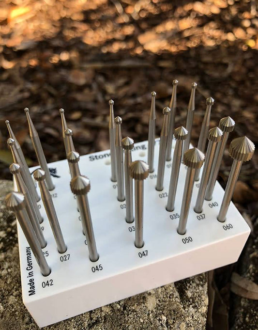 77.1499 = Setting Bur Set Tungsten/Vanadium (1.0 to 6.0mm) 24pcs