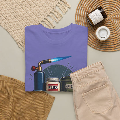 I Run on Propane, Flux & Pickle – Jeweler T-Shirt