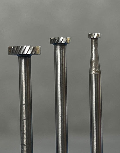 19-7XX = High Speed Steel Wheel Bur (Choose Size)