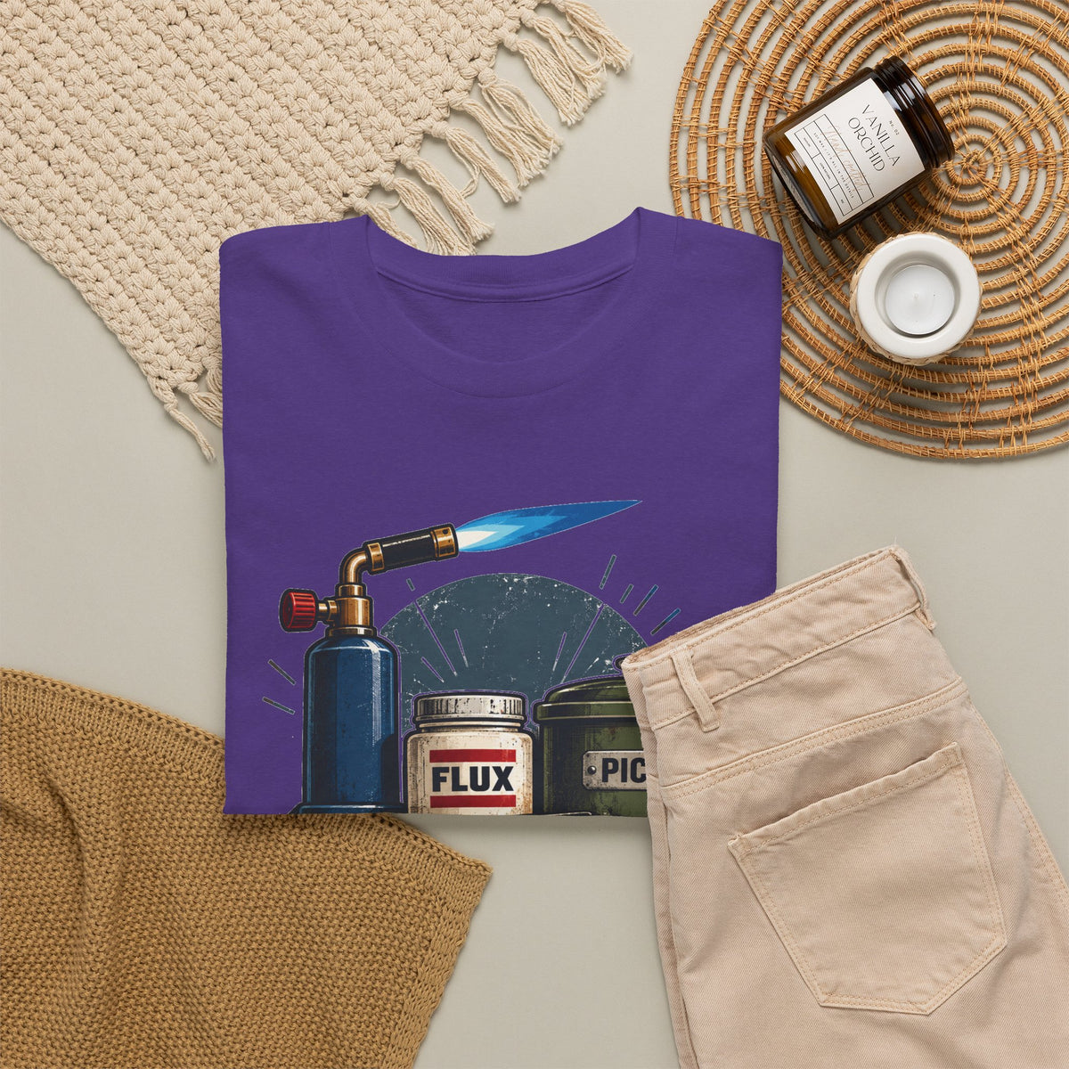 I Run on Propane, Flux & Pickle – Jeweler T-Shirt