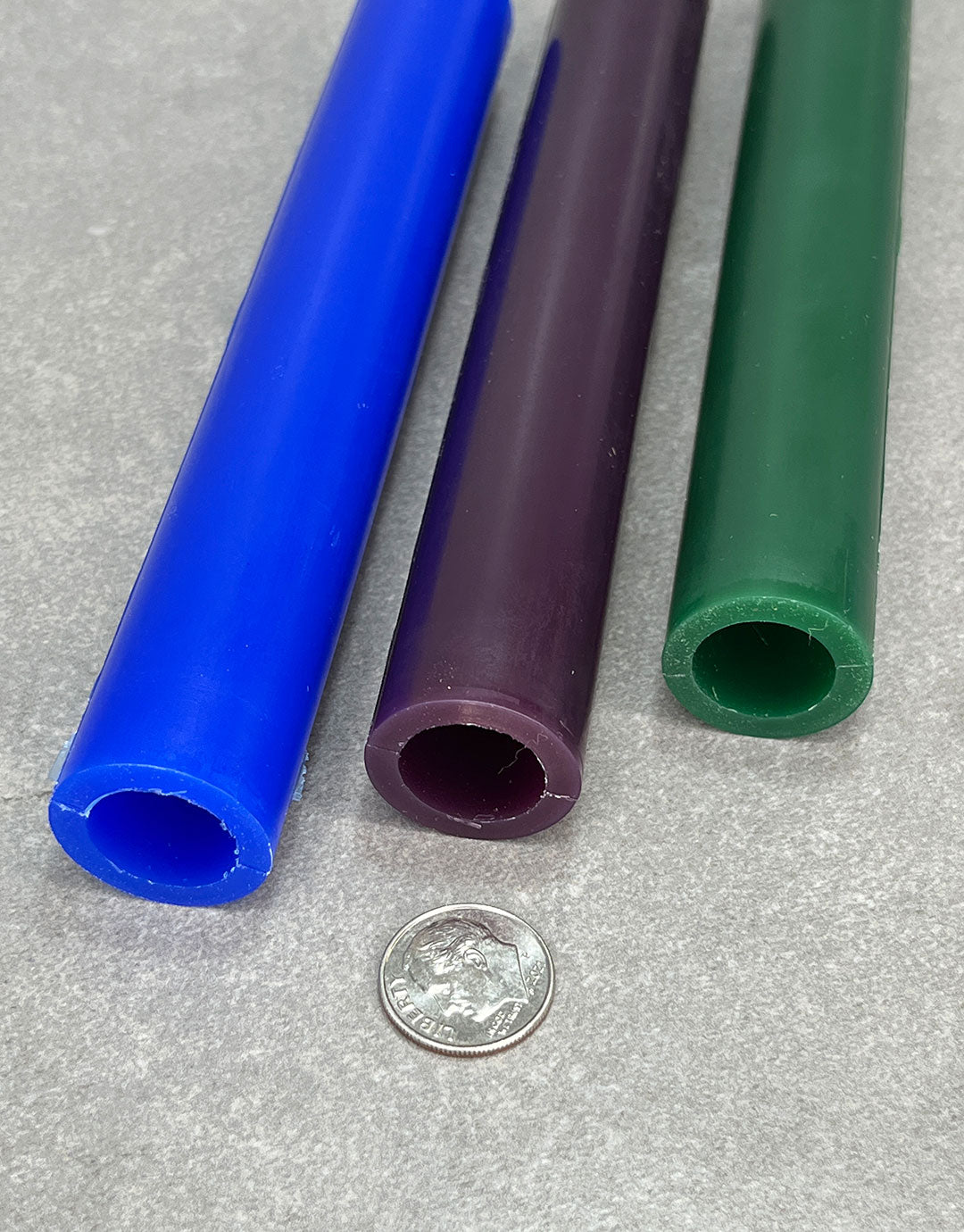 21-0271X = DuMatt Round Center Hole Wax Ring Tube 7/8''