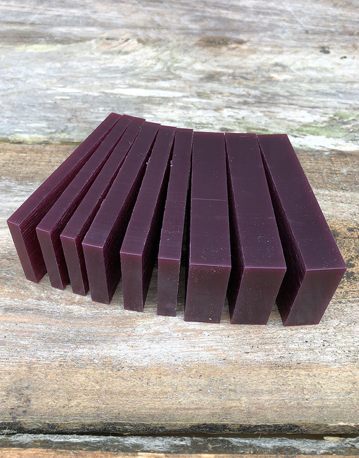 21-0276X = DuMatt Blue Carving Wax Slices
