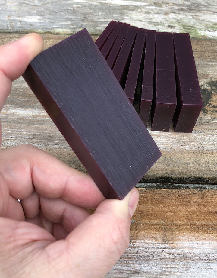 21-0276X = DuMatt Blue Carving Wax Slices