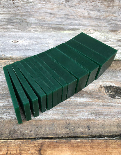 21-0276X = DuMatt Blue Carving Wax Slices