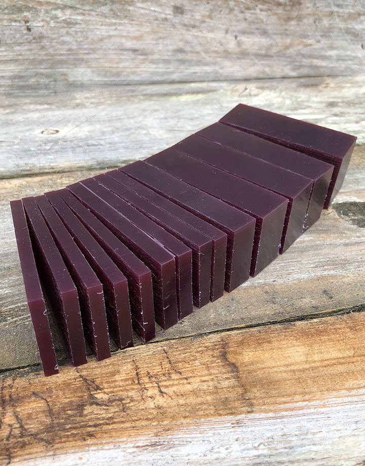 21-0276X = DuMatt Blue Carving Wax Slices