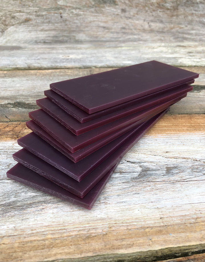 21-0278X = DuMatt Carving Wax Tablets Set of 8, 4.5mm