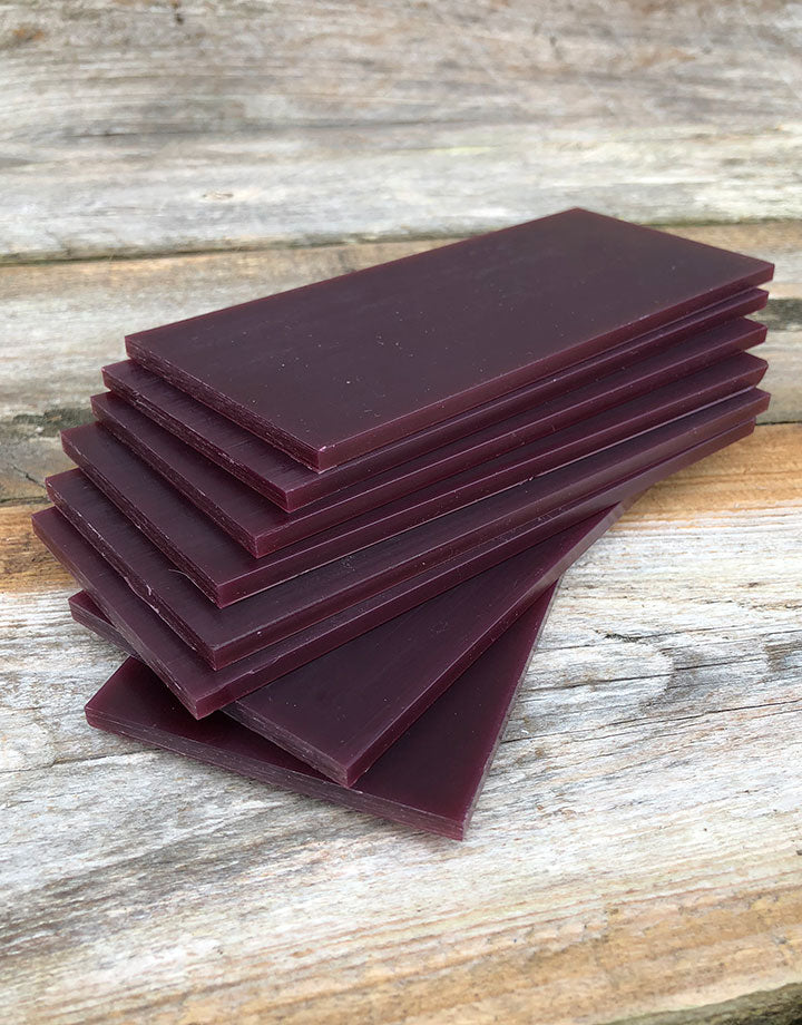 21-0278X = DuMatt Carving Wax Tablets Set of 6, 6mm