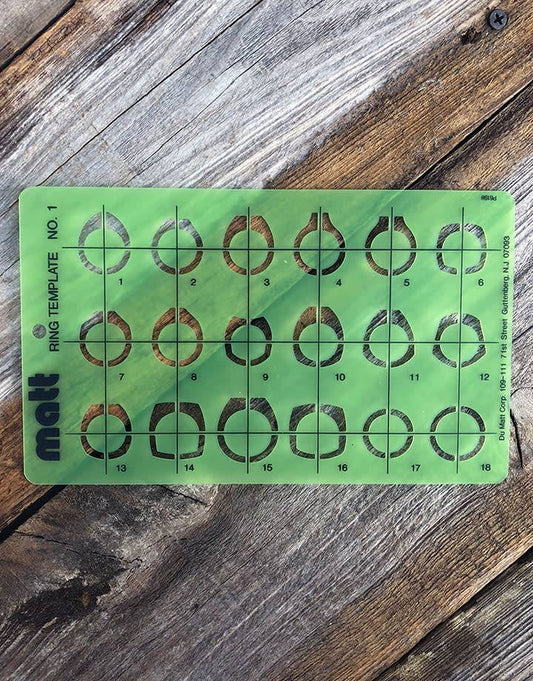 21-02855 = Matt Wax Design Template for Rings