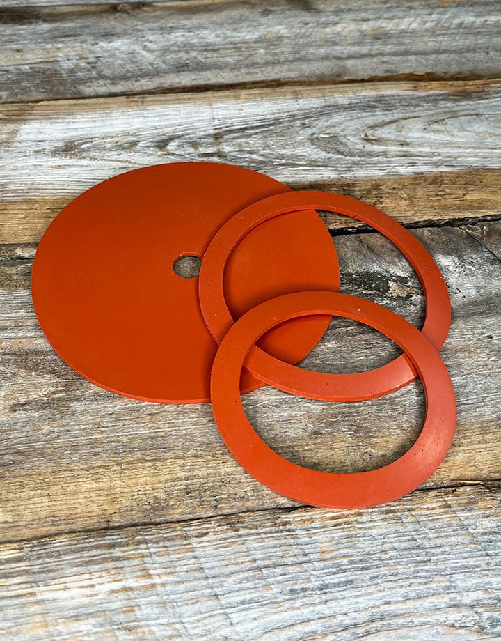 21-8XX = Silicone Casting Gaskets & Pad