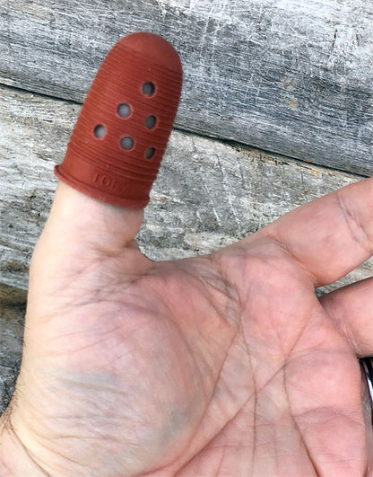 PS322X = Rubber Finger Cots (Dozen)