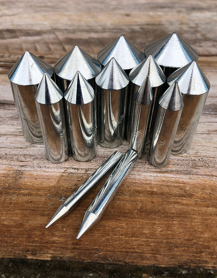25-198 = Disc Cutter Set of 14 Different 1/8'' to 1'' By PEPE Tools