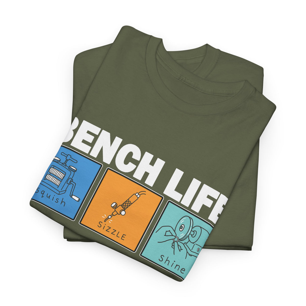 Bench Life – Squish, Sizzle, Shine T-Shirt