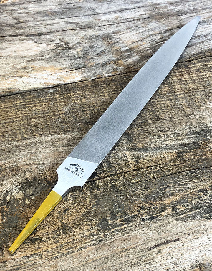 30-232V = Inox Swiss Pattern 1/2 Round File Cut 2