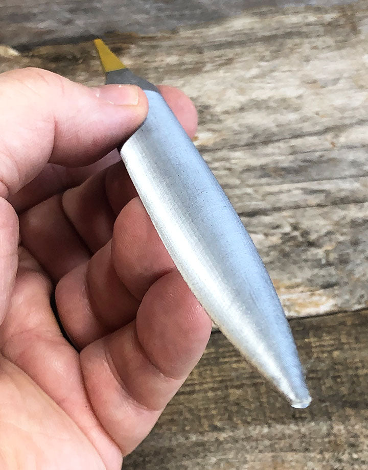 30-232V = Inox Swiss Pattern 1/2 Round File Cut 2