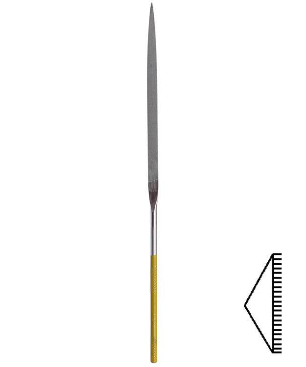 30-102V = Inox Barrette Needle File Cut 2