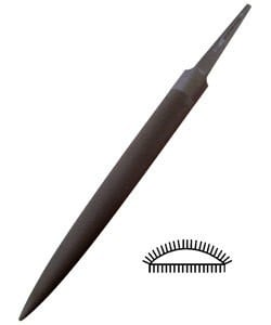 31-11X = Grobet Half Round Hand Filex 6" Swiss Pattern