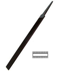 31-24X = Grobet Pillar Ring Hand File 6" Swiss Pattern