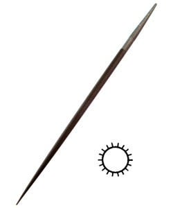 31-2XX = Grobet Round Hand File 6" Swiss Pattern