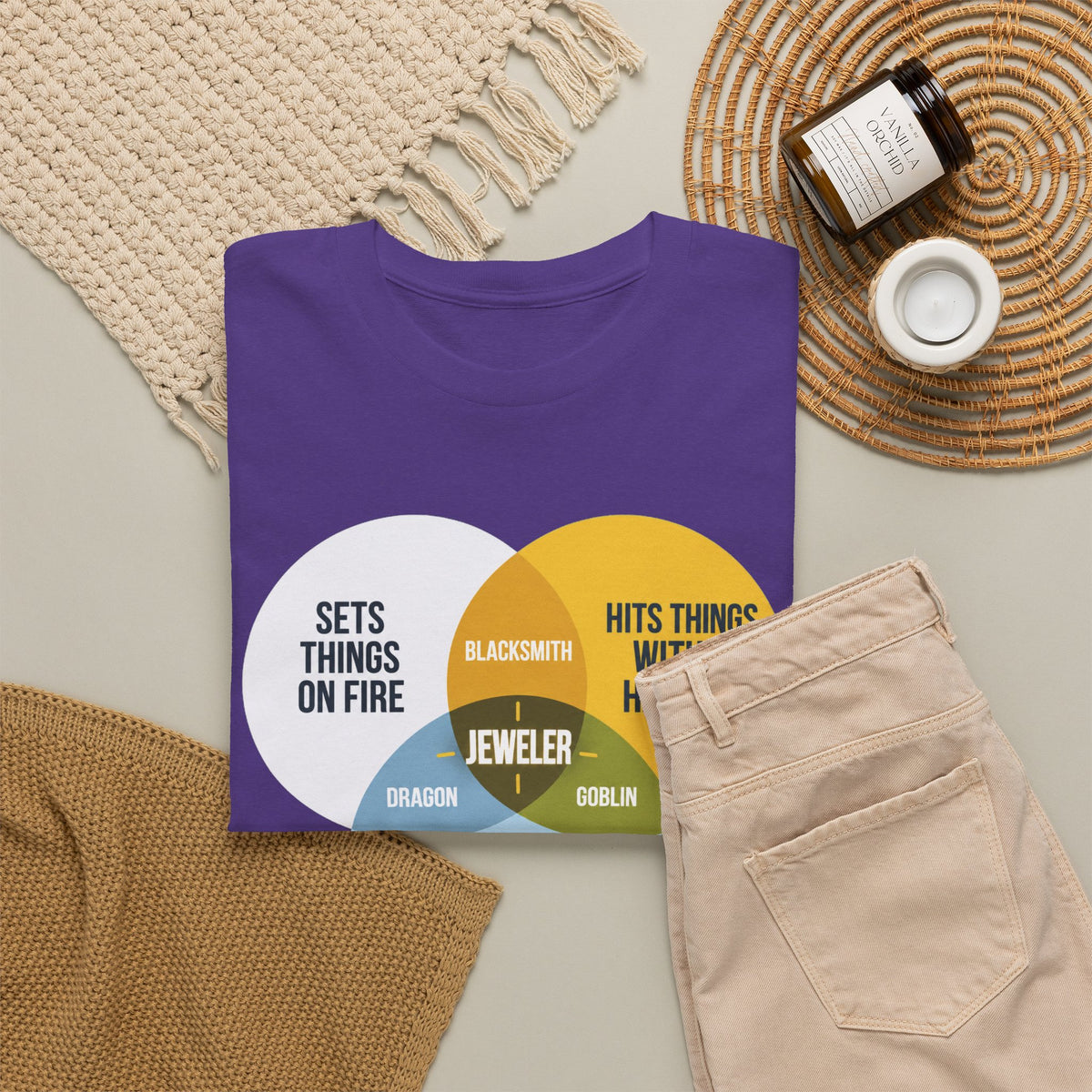 I Am a Jeweler – Venn Diagram T-Shirt
