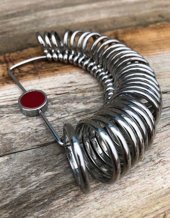 35.0188 = Finger Gauge Metal Half Round