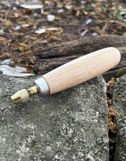 37.830 = Wood Handle with Collet for Needle Files