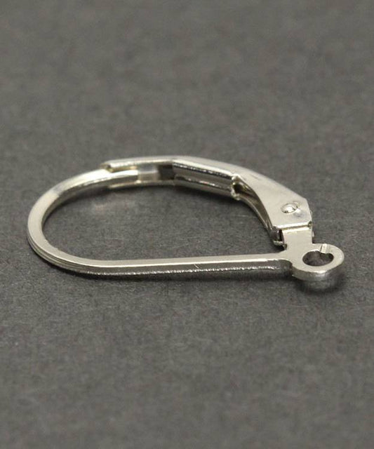 428S-02 = Leverback with Ring Sterling Silver (Pkg of 6)