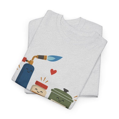 I Run on Propane, Flux, and Pickle – Metalsmith T-Shirt