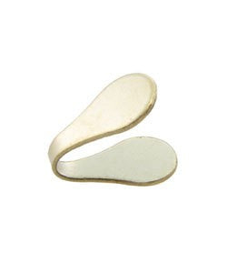 500-24 = Flat Chain End 4mm Wide 10K Gold