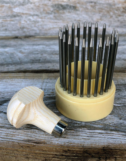 53.160 = Beading Tools Set with 23 Tips and Handle